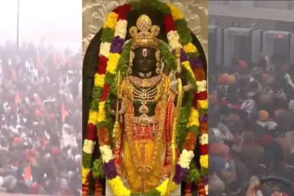 VIDEO : प्रभू श्री रामाच्या दर्शनासाठी अयोध्येत मोठी गर्दी