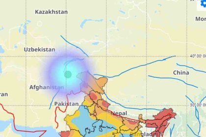 Earthquake : राजधानी नवी दिल्लीसह उत्तर भारत पुन्हा एकदा भूकंपानं हादरला