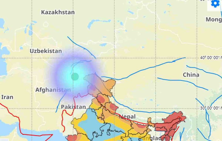 Earthquake : राजधानी नवी दिल्लीसह उत्तर भारत पुन्हा एकदा भूकंपानं हादरला