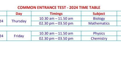 बेळगाव : सीईटी परीक्षेच्या वेळापत्रकात बदल KCET 2024 Exam