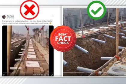 Viral Video Toilet Built in Open Fact Check