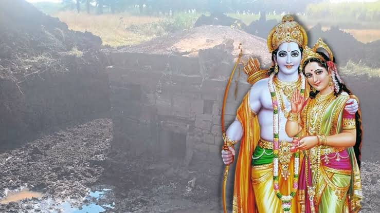 बेळगाव : नदी काठावर सापडले पुरातन मंदिर; ‘सीताराम मंदिर’ असल्याचा केला दावा