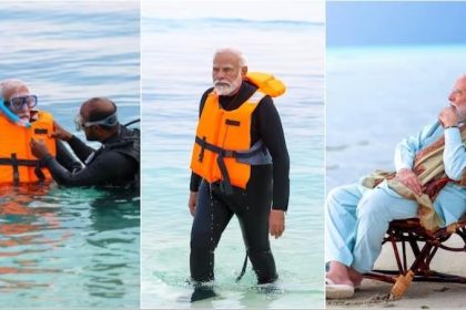 मोदी थेट समुद्रात उतरले अन्..; अंगावर रोमांच उभे करणारे Photos, ‘हा अनुभव…’