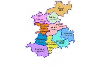 Belgaum may be divided into 3 districts