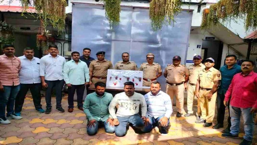 कर्नाटकातील कुख्यात ‘चडचंण’ टोळीचा म्होरक्या जेरबंद: 3 पिस्तुलासह 25 काडतुसे जप्त