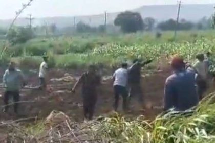 Clash over land dispute 8 injured Kakti Belgaum